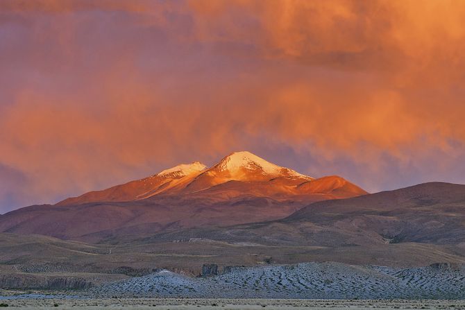 Bolivija, Uturuncu vulkan Bolivija, Uturuncu vulkan