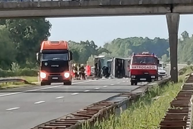 Zagreb, Osijek, saobracajna nesreca, autobus Zagreb, Osijek, saobracajna nesreca, autobus