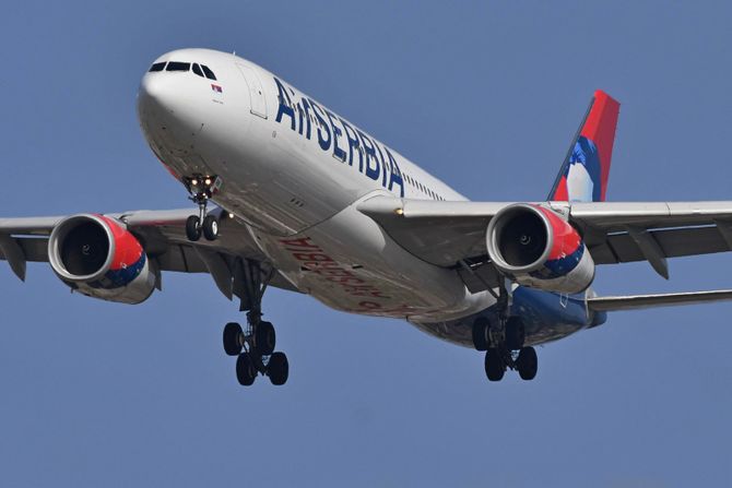 Air Serbia Airbus A330 Nikola Tesla Air Serbia Airbus A330 Nikola Tesla
