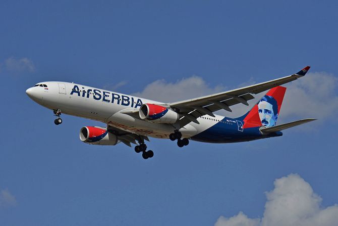 Air Serbia Airbus A330 Nikola Tesla Air Serbia Airbus A330 Nikola Tesla