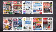 NASLOVNE STRANE DANAŠNJIH NOVINA: Prelistavanje štampe za utorak, 6. maj 2025. godine