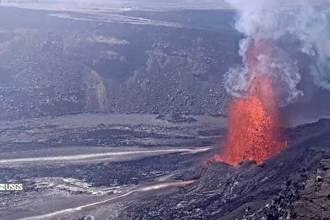 Vulkan  Kilauea, Havaji