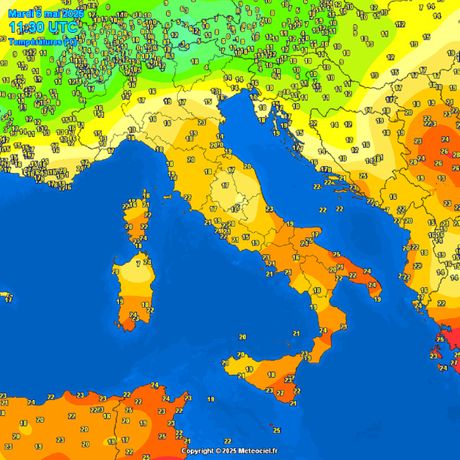 Trenutne temperature vazduha Trenutne temperature vazduha