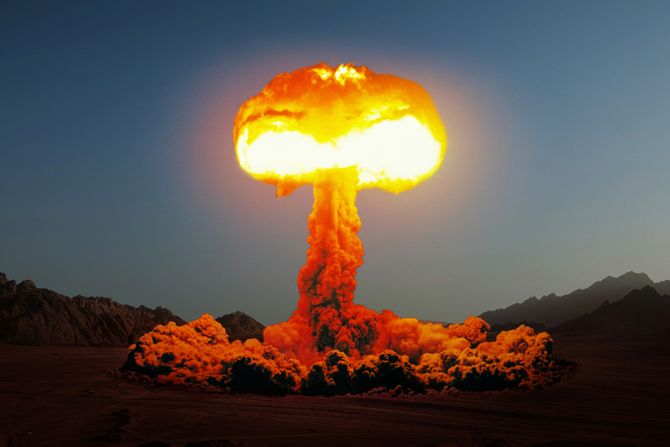 Nuklearna atomska eksplozija nuklearni atomski rat Nuklearna atomska eksplozija nuklearni atomski rat