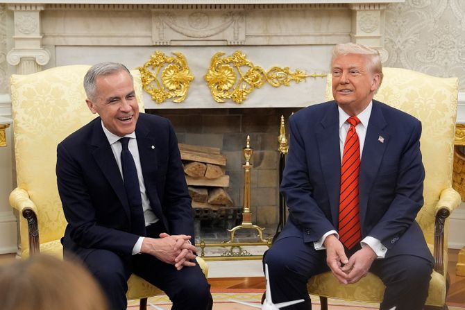 Mark Karni i Donald Tramp Mark Karni i Donald Tramp