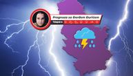 Oluje već tutnje! Grad, gromovi i jaki pljuskovi posle podne PRETE i ovim delovima Srbije, EVO kada i Beogradu