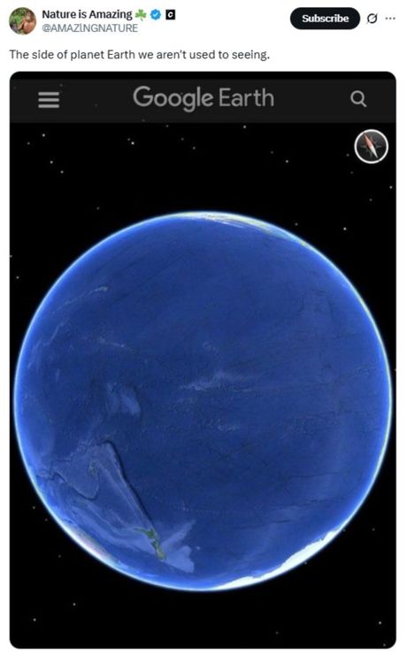 zemlja, južna hemisfera