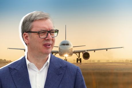 Aleksandar Vučić, avion Aleksandar Vučić, avion