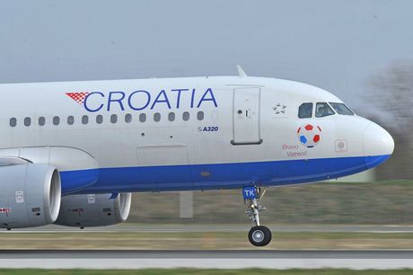 Croatia Airlines Airbus A319 A320 Aerodrom Zagreb ZAG Croatia Airlines Airbus A319 A320 Aerodrom Zagreb ZAG