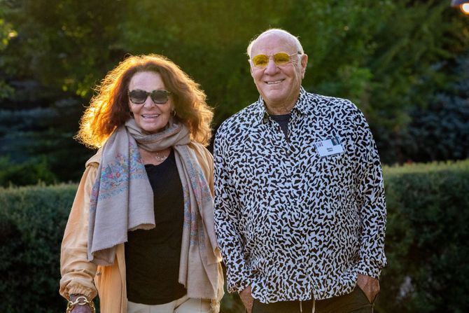 Diane von Furstenberg, Barry Diller Diane von Furstenberg, Barry Diller