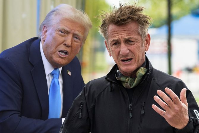 Donald Tramp i Šon Pen Donald Tramp i Šon Pen