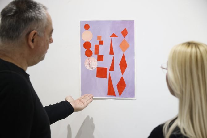 Izložba "Hypnoplane" Marije Bjekić otvorena u Likovnoj galeriji Kolarca Izložba "Hypnoplane" Marije Bjekić otvorena u Likovnoj galeriji Kolarca