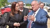 Pavkov obišla radove na izgradnji kanalizacione mreže u Leskovcu: Projekat od velikog značaja za 20000 građana
