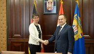 Dačić sa nemačkom ambasadorkom Anke Konrad: Intenzivna saradnja nadležnih službi dve zemlje