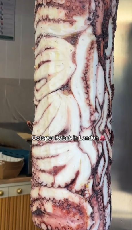 Kebab od hobotnice Kebab od hobotnice