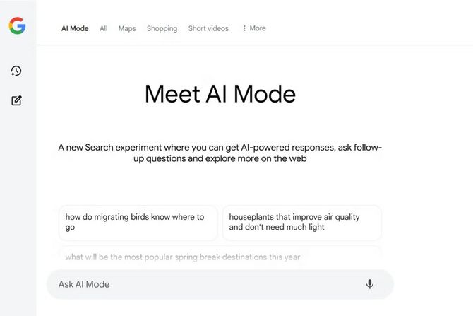 Google AI Mode Google AI Mode