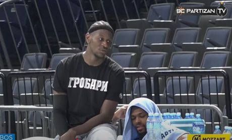 KK Partizan, Karlik Džons, Sterling Braun, Isak Bonga, Frenk Nilikina KK Partizan, Karlik Džons, Sterling Braun, Isak Bonga, Frenk Nilikina