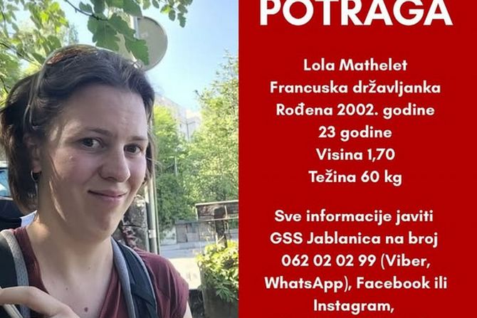 Lola Mathelet, nestala