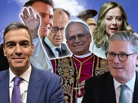 Vatikan novi papa Lav Leo Leone XIV Kir Starmer Pedro Sančez Đorđa Meloni Emanuel Makron Fridrih Merc Vatikan novi papa Lav Leo Leone XIV Kir Starmer Pedro Sančez Đorđa Meloni Emanuel Makron Fridrih Merc