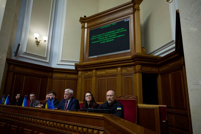 Vrhovna rada, Kijev, Ukrajina Vrhovna rada, Kijev, Ukrajina