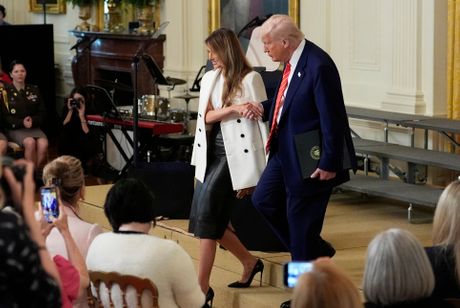 Melanija Tramp, Donald Tramp, Melanija i Donald Melanija Tramp, Donald Tramp, Melanija i Donald