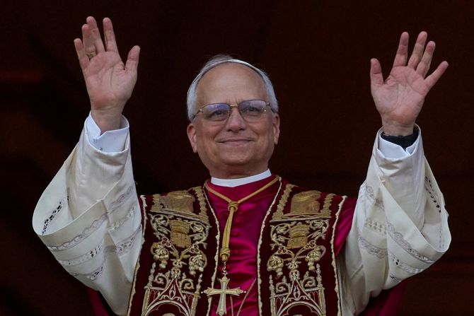 Vatikan novi papa Leo Leone XIV vernici Vatikan novi papa Leo Leone XIV vernici