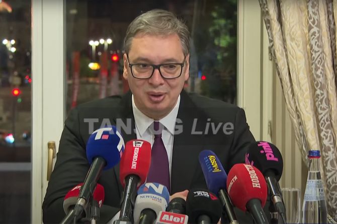 Aleksandar Vučić obraćanje Moskva Rusija