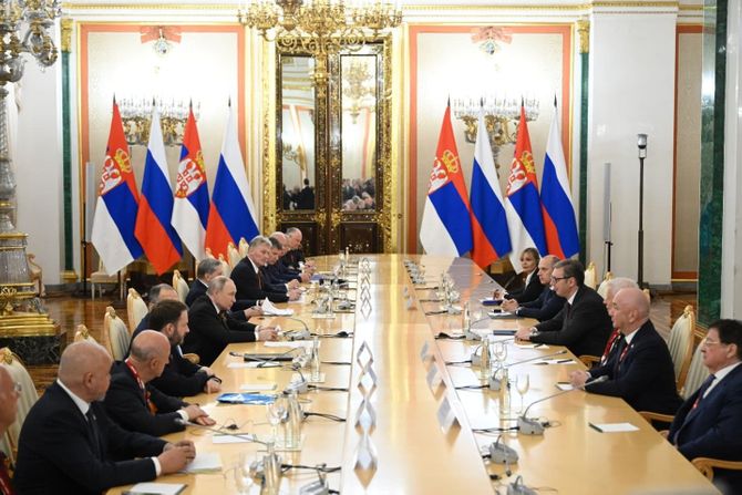 Vladimir Putin, Aleksandar Vučić