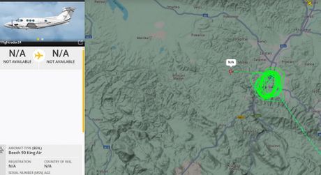 Avion ЕUFOR-a kruži iznad Banjaluke Avion ЕUFOR-a kruži iznad Banjaluke