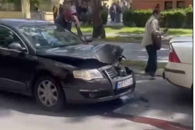 Lančani sudar u Novom Sadu Lančani sudar u Novom Sadu