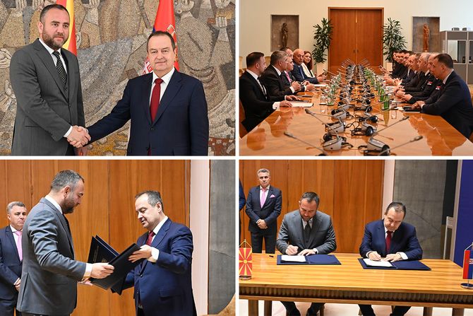 Ministri Dacic i Toskovski Sporazum Ministri Dacic i Toskovski Sporazum