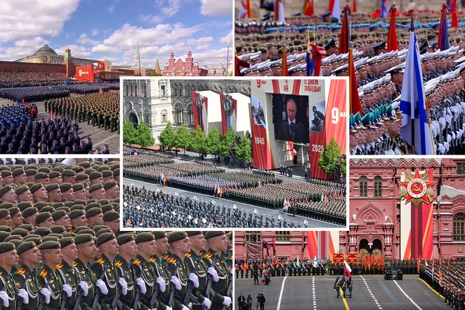 Rusija, Moskva, parada, parada u Moskvi, 2025 Rusija, Moskva, parada, parada u Moskvi, 2025