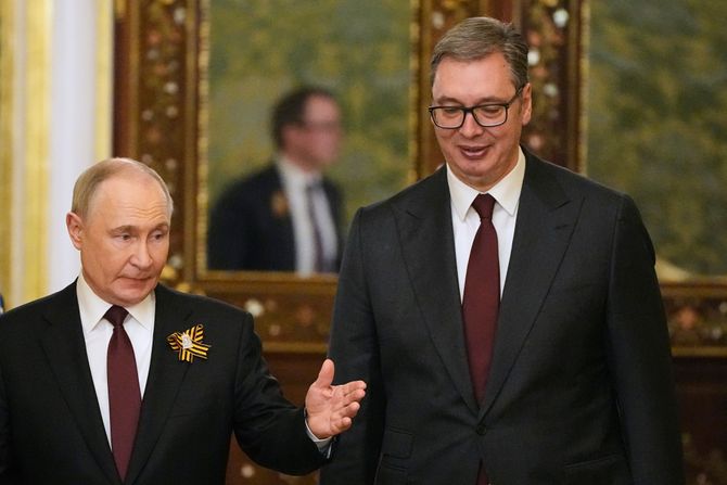 Vladimir Putin, Aleksandar Vučić Vladimir Putin, Aleksandar Vučić