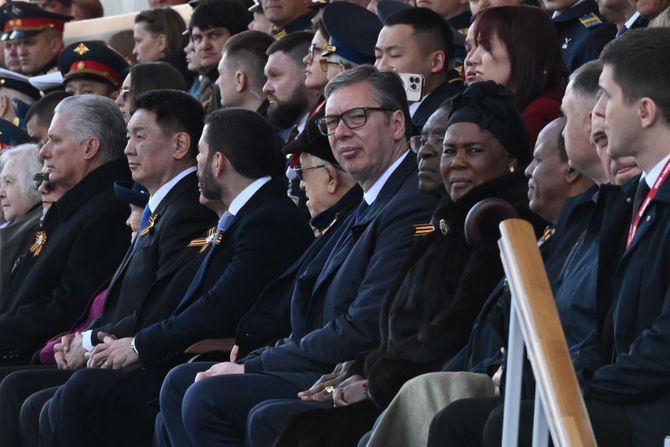 Aleksandar Vučić, Moskva Aleksandar Vučić, Moskva