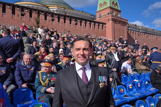 Aleksandar Vulin, Moskva Aleksandar Vulin, Moskva
