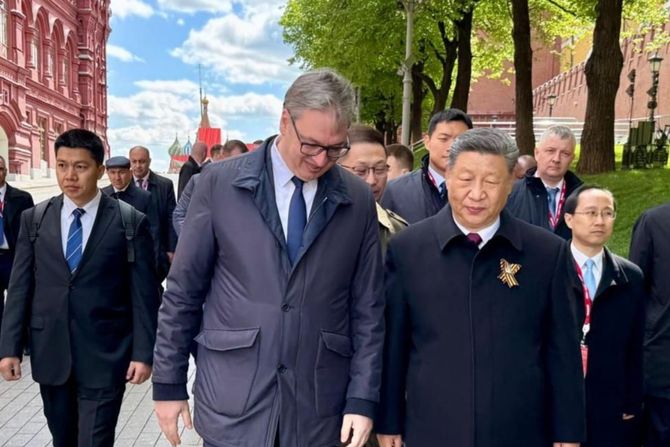 Vučić i Si Đinping Vučić i Si Đinping