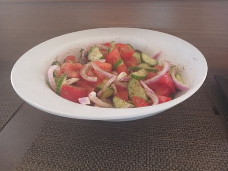 Santorini hrana, Grčka