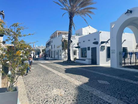 Santorini, Fira, Grčka