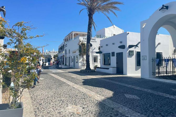 Santorini, Fira, Grčka