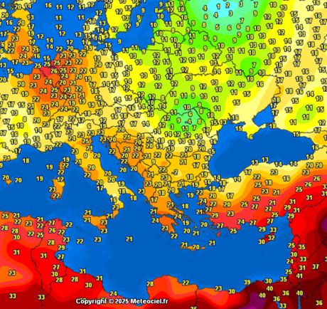 Trenutne temperature vazduha Trenutne temperature vazduha