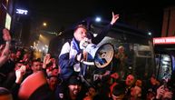 Pogledajte kako je izgledalo slavlje u Novom Pazaru: Bakljada, pesma, fudbaleri su heroji u tom gradu!