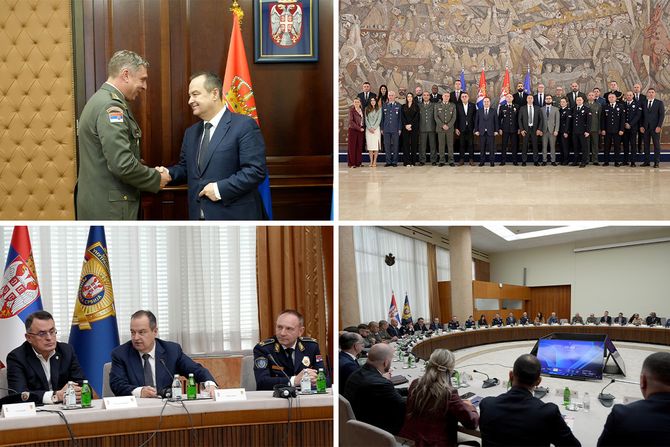 Ministar Dacic Prijem Visoke studije bezbednosti i odbrane Ministar Dacic Prijem Visoke studije bezbednosti i odbrane