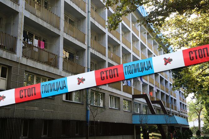 Studenski Grad, Studenjak, policijska traka, ubistvo Studenski Grad, Studenjak, policijska traka, ubistvo
