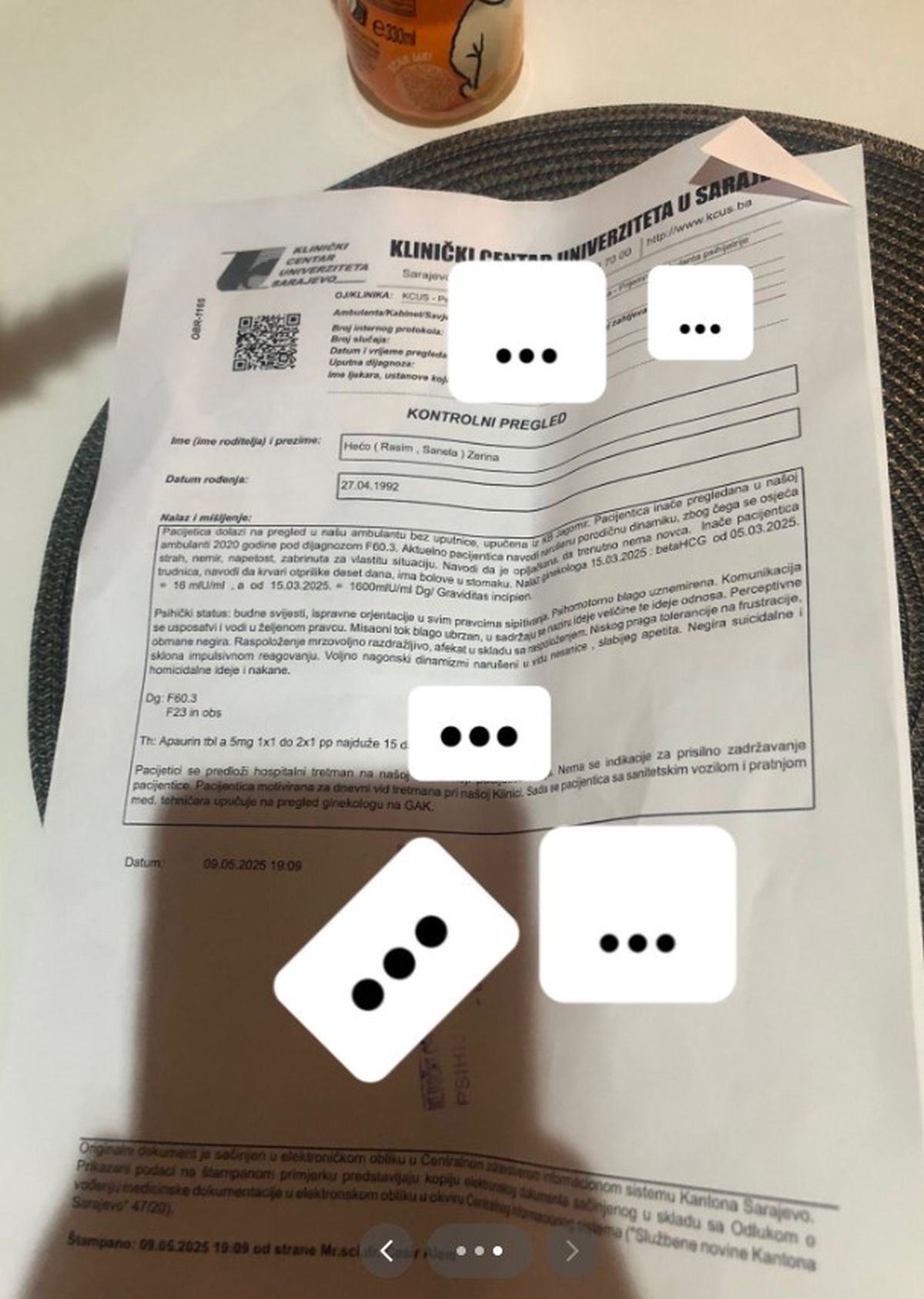 Zerina trudna, žalila se na krvarenje i bolove u stomaku! Ovo se dogodilo pre odlaska na psihijatriju