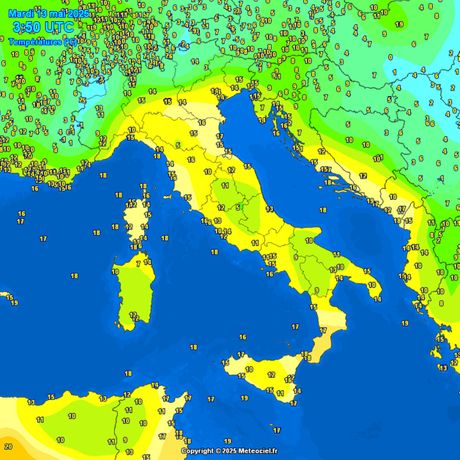 Minimalne temperature vazduha jutros u Srbiji Minimalne temperature vazduha jutros u Srbiji