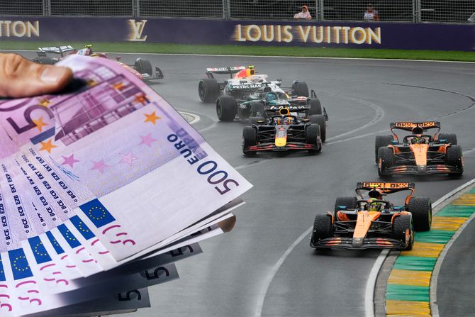 Formula 1, novac Formula 1, novac
