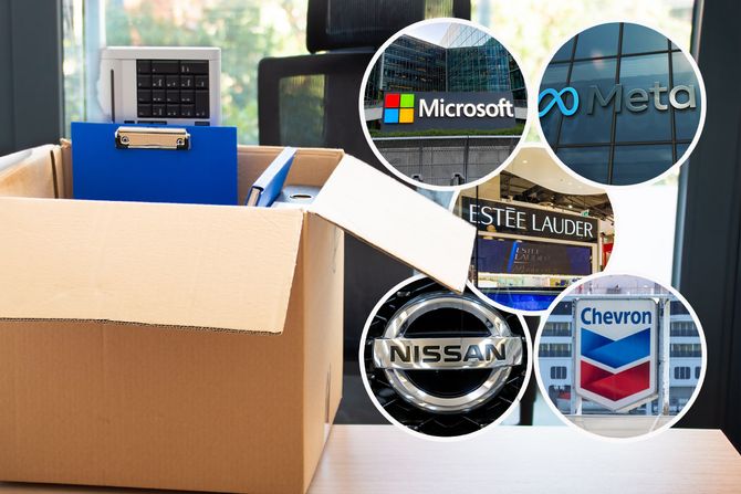 Microsoft, Meta, Chevron, Estée Lauder, Nisan Microsoft, Meta, Chevron, Estée Lauder, Nisan