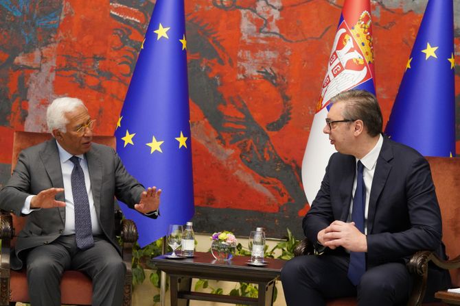 Aleksandar Vučić, Palata Srbija, predsednik Evropskog saveta Antonije Košta Aleksandar Vučić, Palata Srbija, predsednik Evropskog saveta Antonije Košta