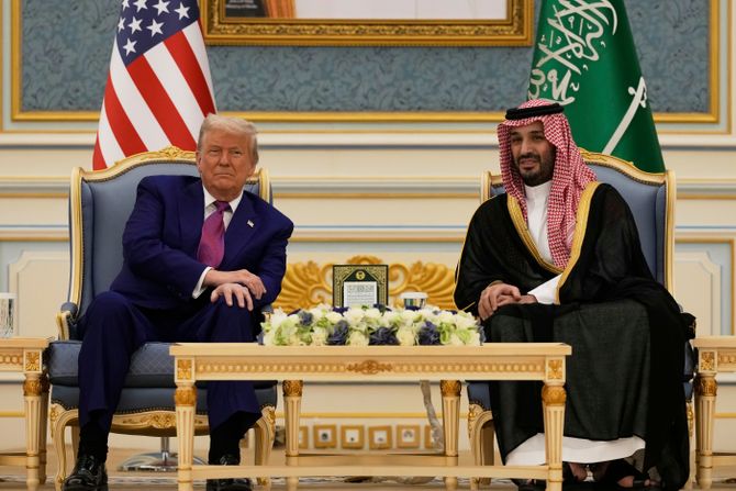 Donald Tramp, Rijad, doček Donald Tramp, Rijad, doček