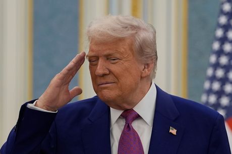 Donald Tramp, Rijad, doček Donald Tramp, Rijad, doček